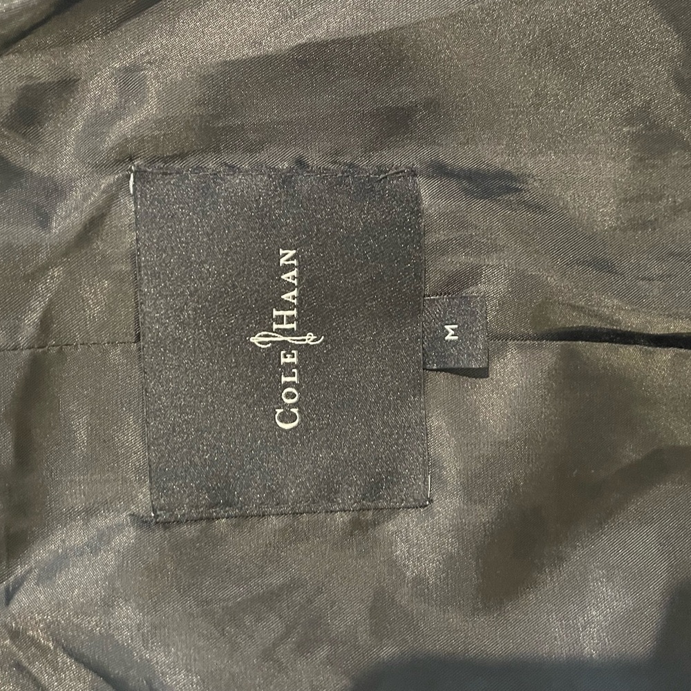 Cole Haan Men's Black Quilted Jacket - Picture 8 of 9
